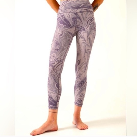 Athleta Pants - Athleta Transcend Leggings Marble Violet